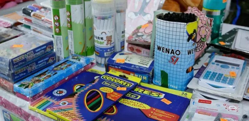 Un regreso a clases con útiles escolares cada vez más caros