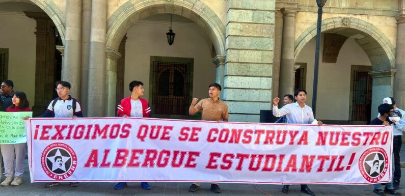 Reactivarán estudiantes de la FNERRR su lucha; hay indiferencia de Segob y del Gobierno de Oaxaca