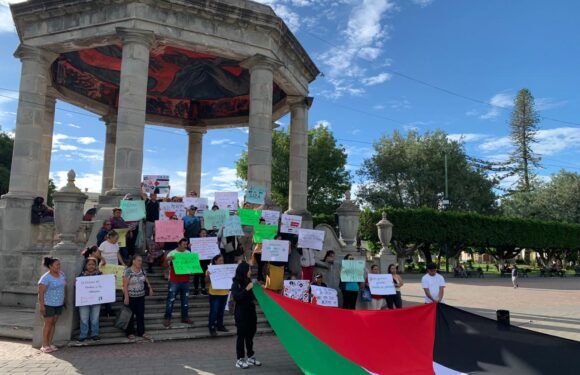 FNERRR Jalisco exige un alto al genocidio en Palestina