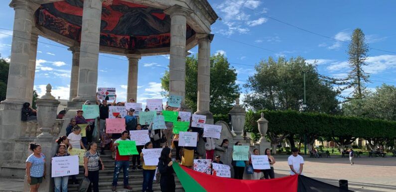 FNERRR Jalisco exige un alto al genocidio en Palestina