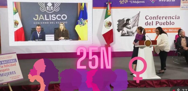 Suma Jalisco acciones para la eliminación de la violencia contra las mujeres en la entidad