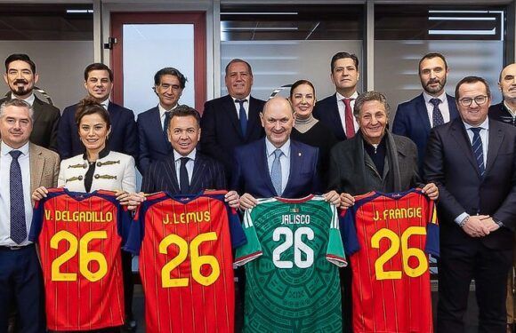 Fortalece Jalisco lazos con la Real Federación Española de Fútbol rumbo al Mundial 2026