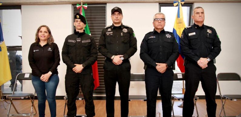 Grupo Policial Antiterrorismo de Colombia capacita a policías de Jalisco