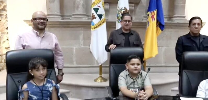Gobierno Municipal realiza “Alcalde por un Día” y fomenta la participación infantil