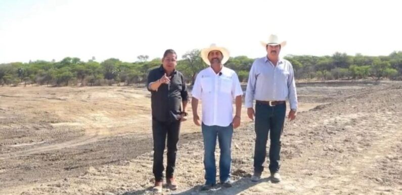 Más de 80 comunidades de la zona rural han sido beneficiadas con bordos para almacenamiento de agua