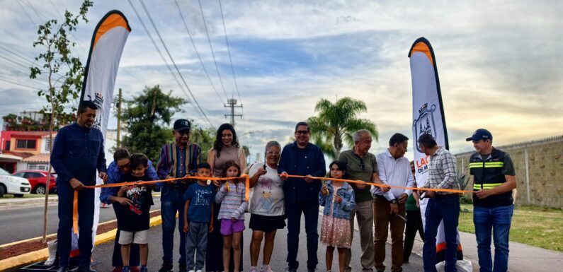 Edgar González rehabilita más de 45 calles de Laureles del Campanario